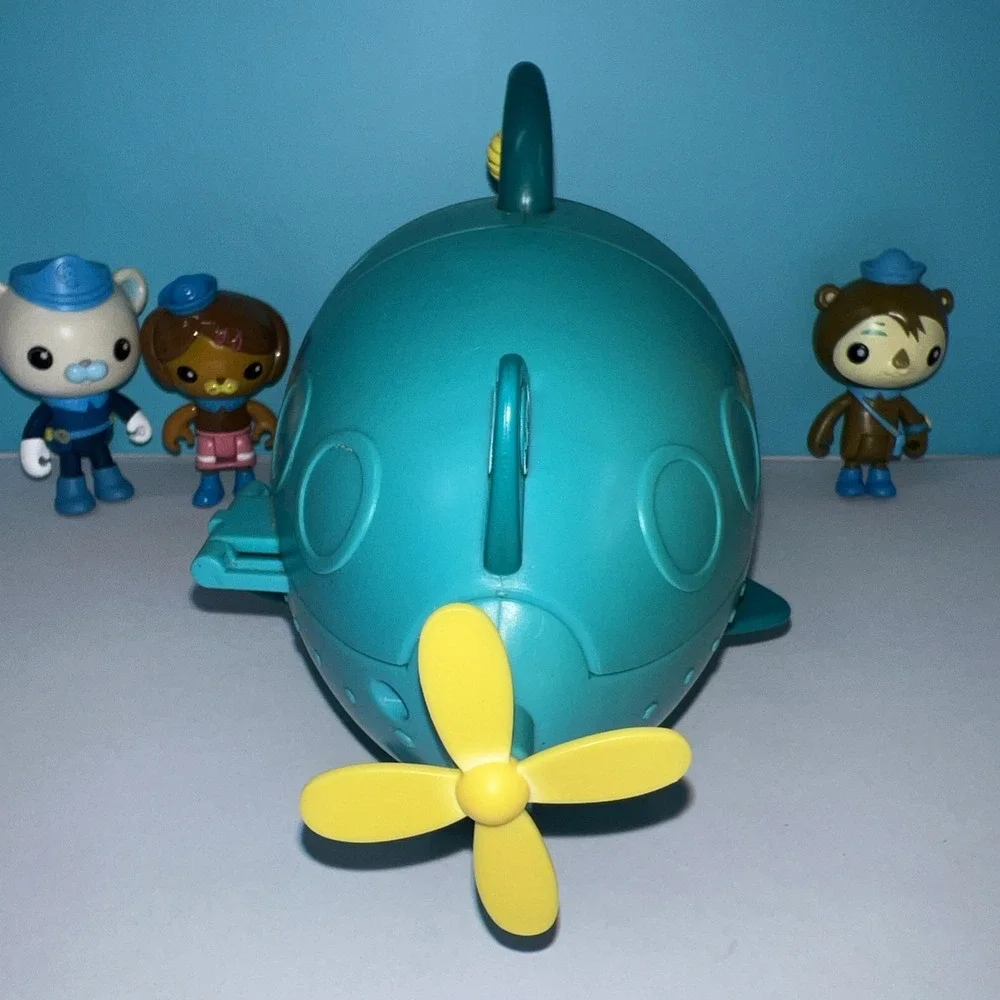 Octonauts Gup A Deluxe Vehicle figures Captain Barnacles Tweak Barrot Dashi